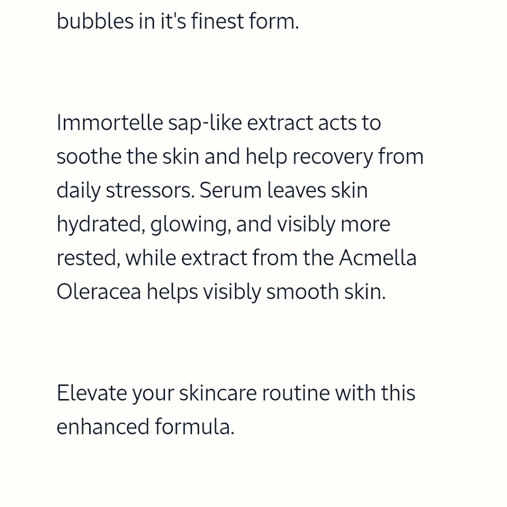 NIB LOCCITANE IMORTELLE OVERNIGHT RESET OIL IN SERUM - Picture 5 of 15